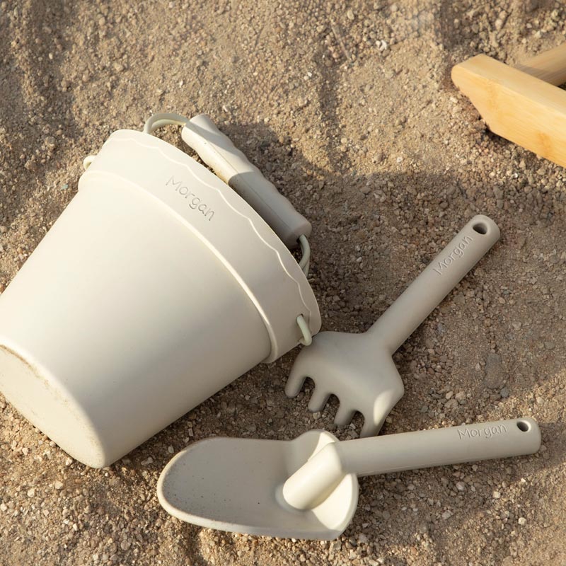 Moonkie-ar-طقم ألعاب شاطئ سيليكون (لون بيج)-2