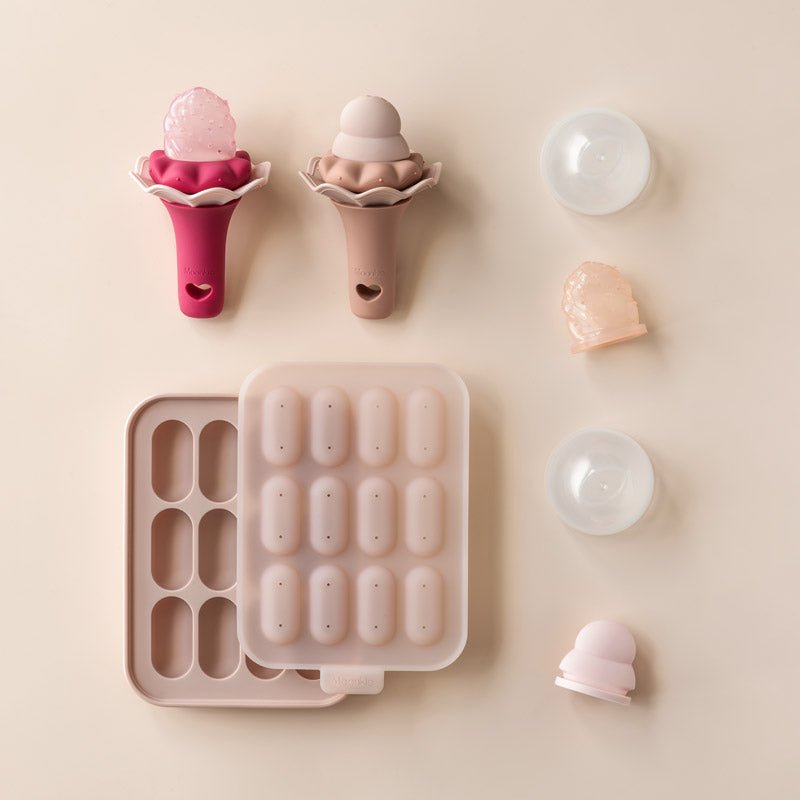 Moonkie-ar-لهاية تغذية طعام للأطفال - عبوة من 2-1