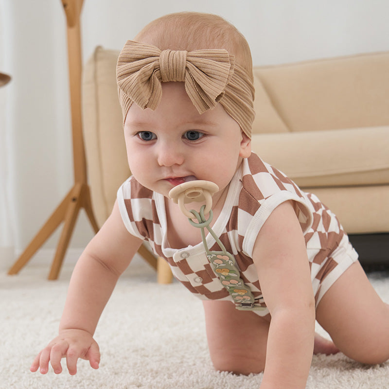 طقم مشبك اللهاية السيليكوني بدون خرز (عبوة من قطعتين)