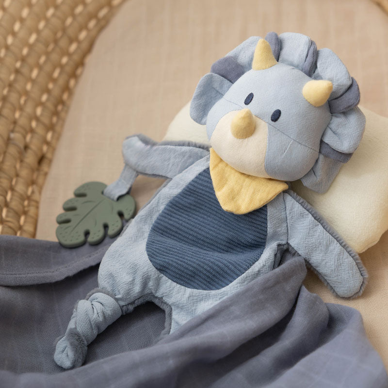 طقم المولود الجديد "اللحظات الأولى" (بلون الأزرق الناعم)