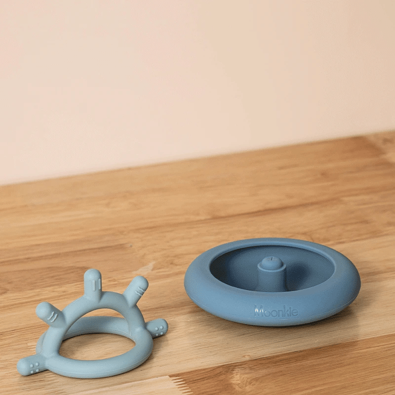 Moonkie-حلقات التسنين المتراصة على شكل دينو / أرنب-SR-4-7