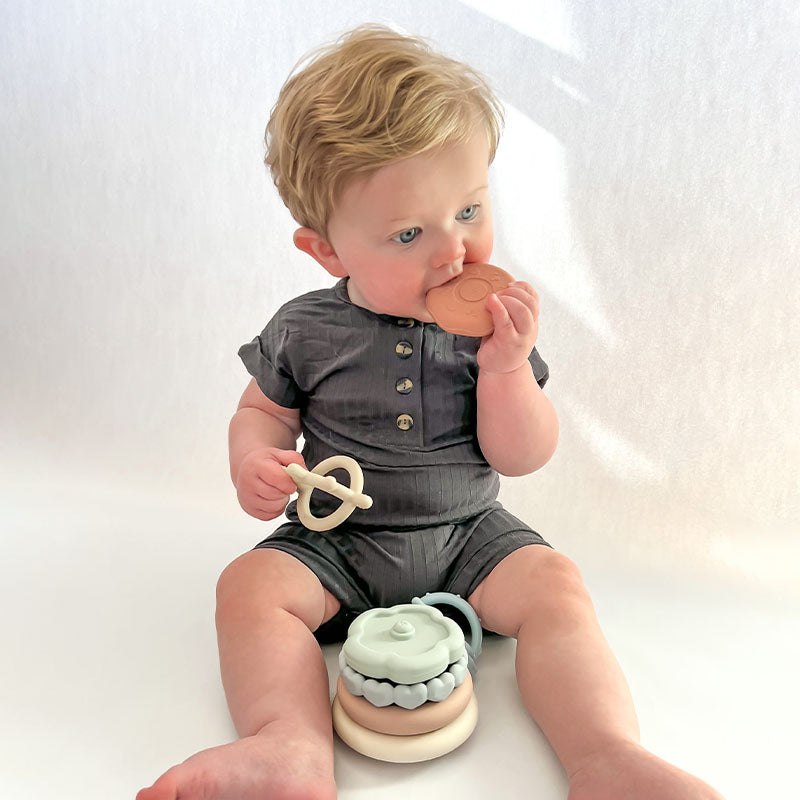 Moonkie-حلقات التسنين المتراصة على شكل دينو-SR-3-8