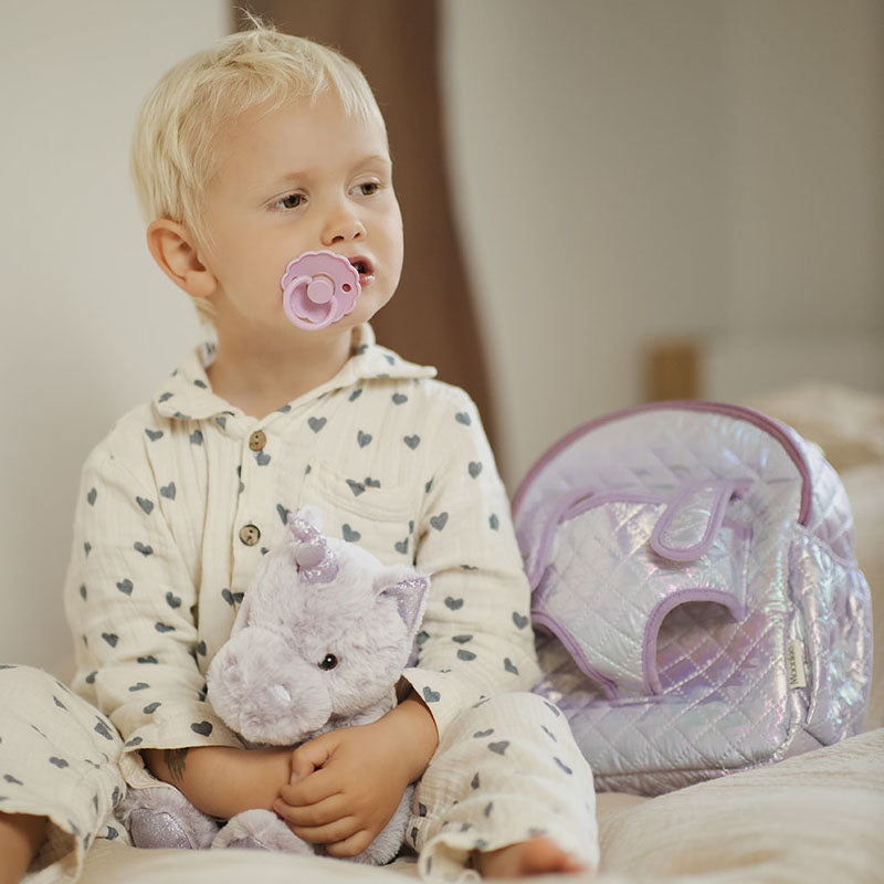 حقيبة ظهر Lilac على شكل وحيد القرن