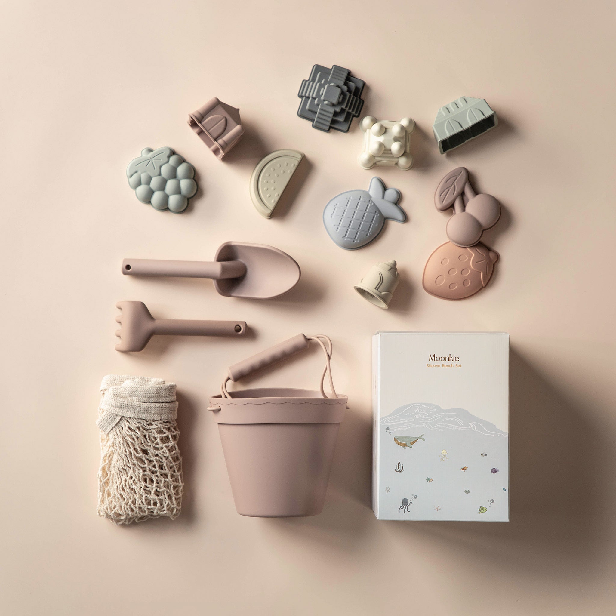 Moonkie-ar-طقم ألعاب الشاطئ من السيليكون ( لون أحمر خدود)-8