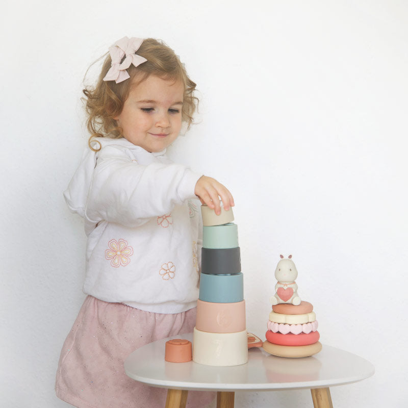 مجموعة هدايا وقت اللعب المطوّرة (تورد ناعم)