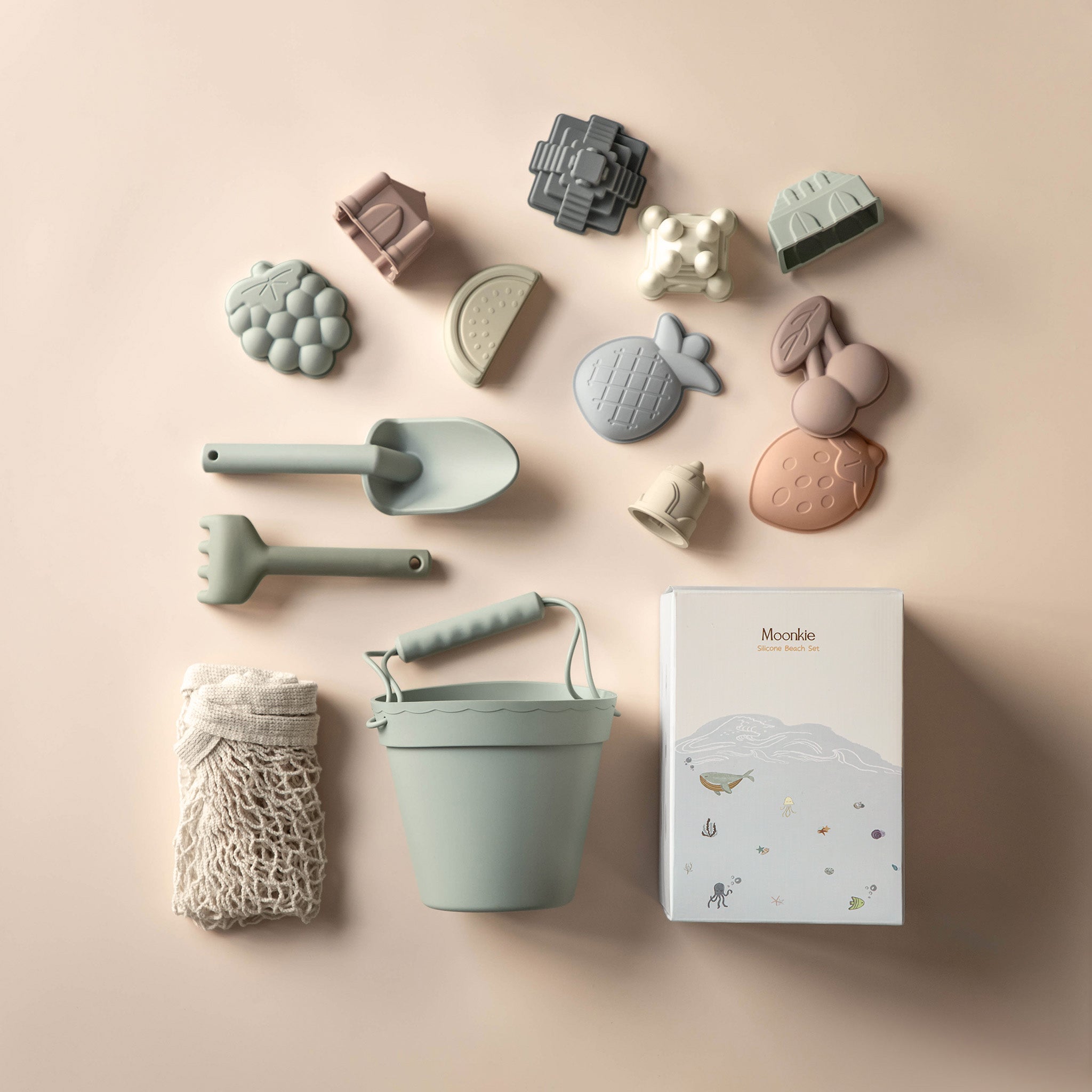 Moonkie-ar-طقم ألعاب شاطئ السيليكون ( لون أثير)-11