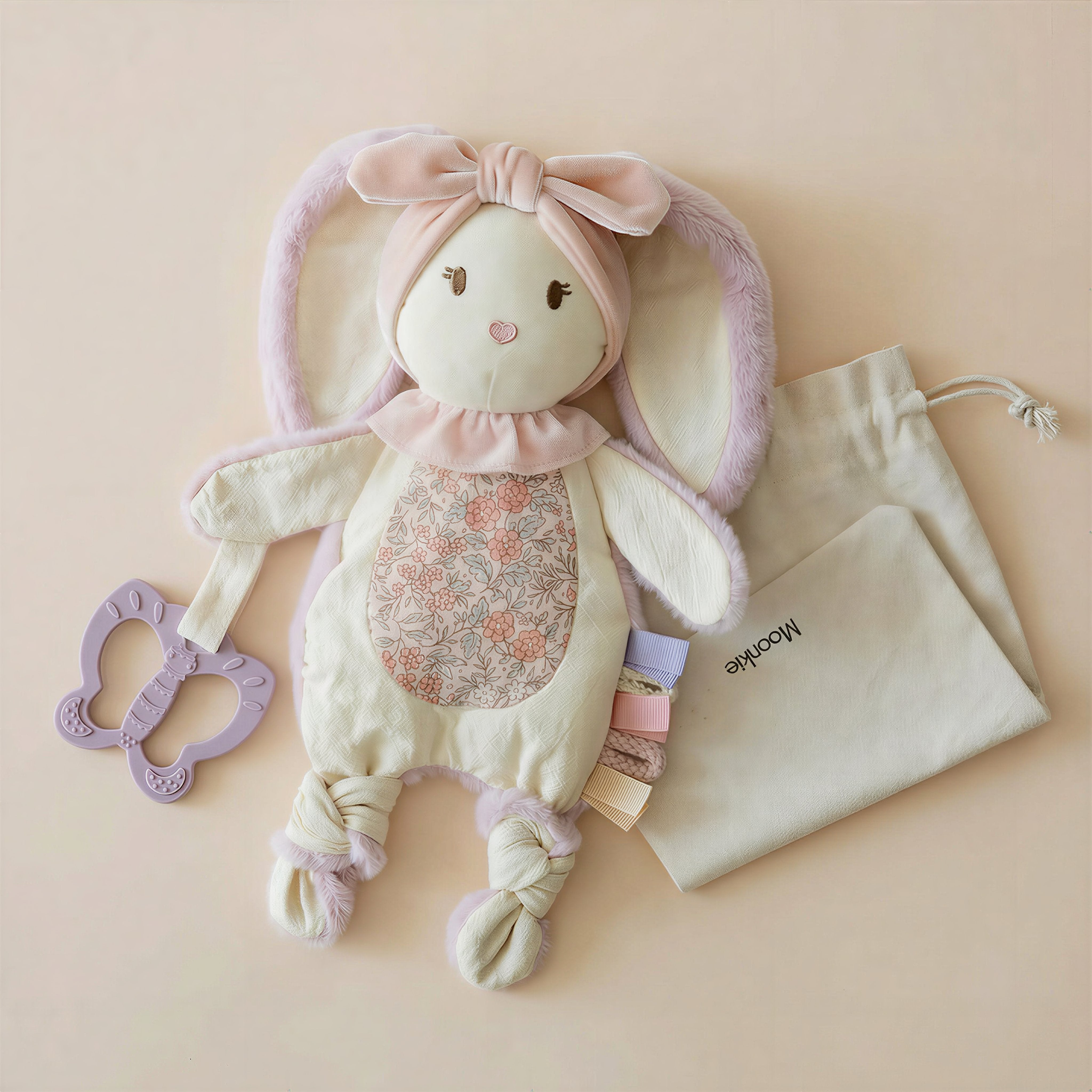 دُمية مهدّئة بشكل أرنب