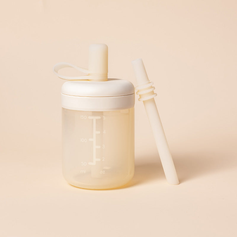 أكواب تدريب سيليكون مع مصاصة