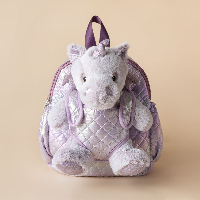 حقيبة ظهر Lilac على شكل وحيد القرن